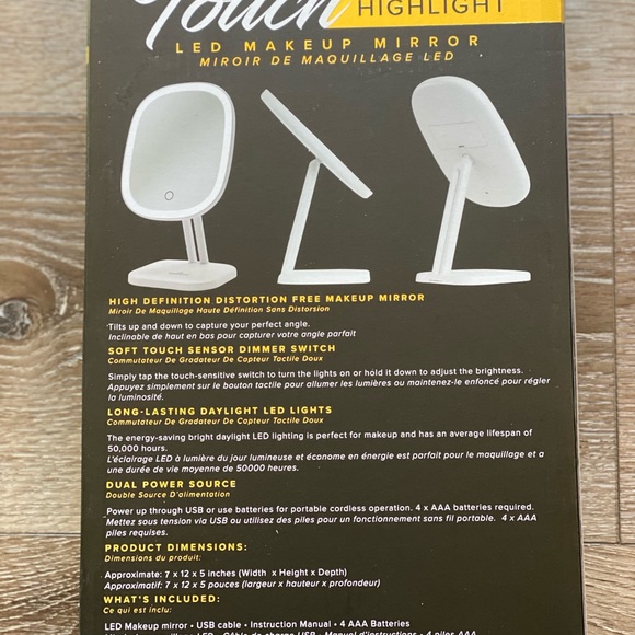 LED Makeup Mirror - Picture 2 of 2